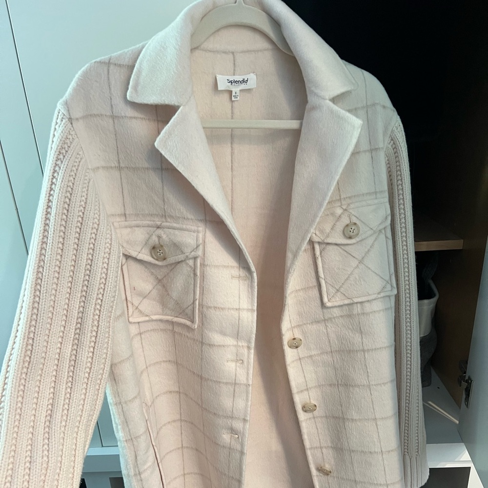 Splendid Rhea Plaid Coat